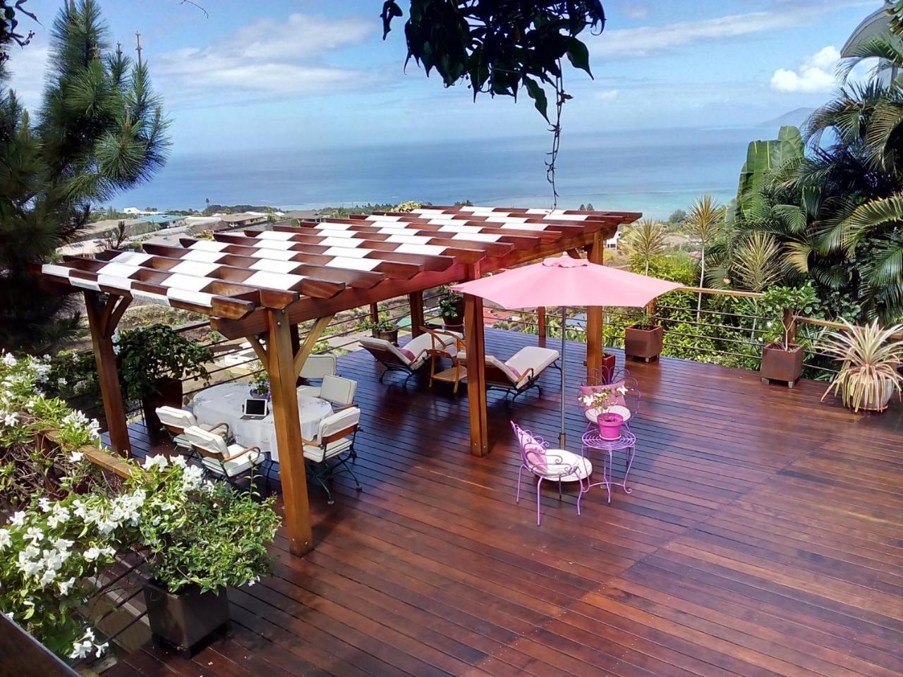 Fare Sunny Otel Punaauia  Dış mekan fotoğraf